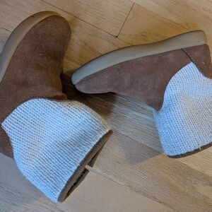 UGG Toddler Boots in Brown and Cream